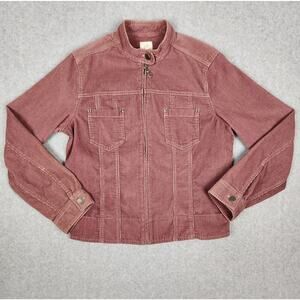 J. Jill Jacket Womens Size XS Corduroy Full Zip WELL LOVED